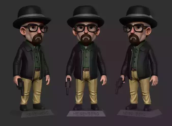 Walter White - Breaking Bad 3D print model