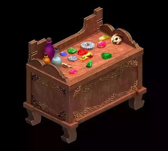 City family - interior accessories 02 3D model