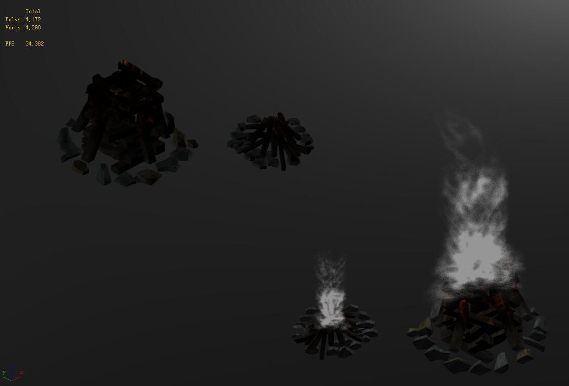 Bonfire 043 3D model_1