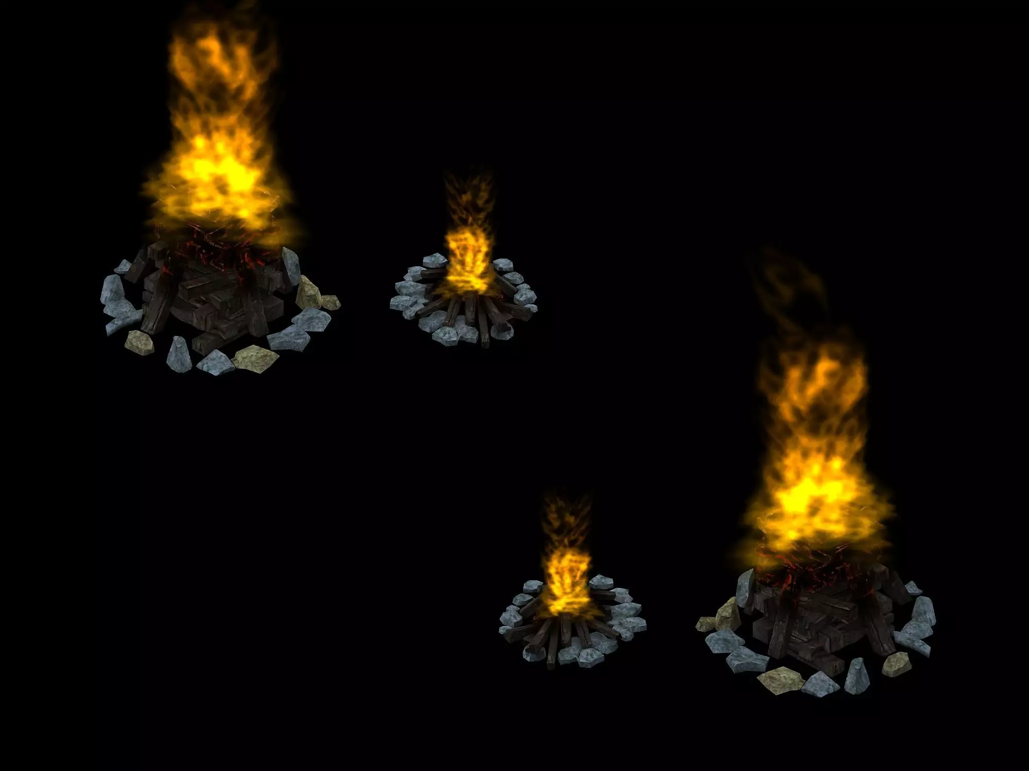 Bonfire 043 3D model_0