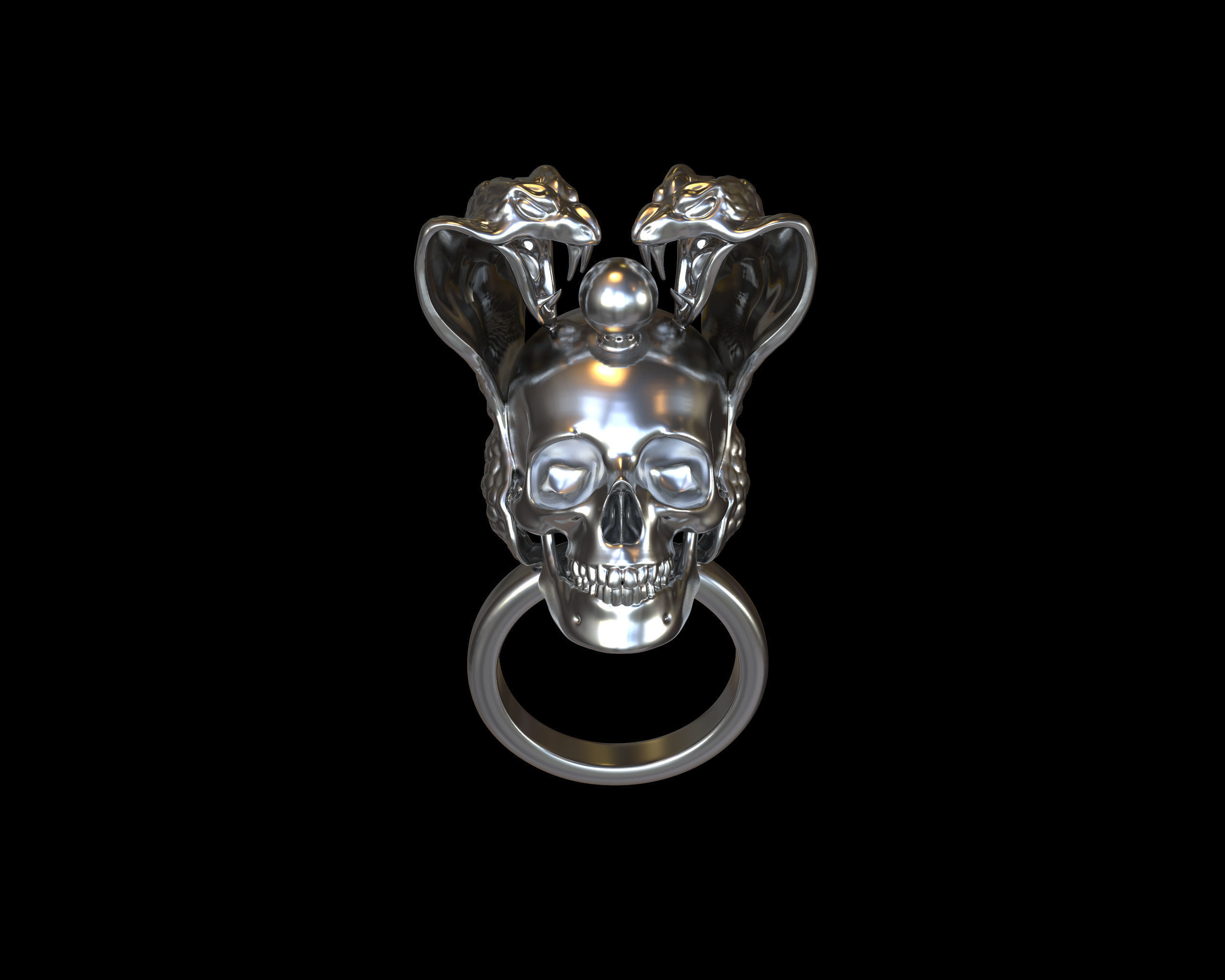 3d printable skull ring1 or python anaconda serpent... 3d Printable Skull Snake Ring 3D model 3D printable | CGTrader