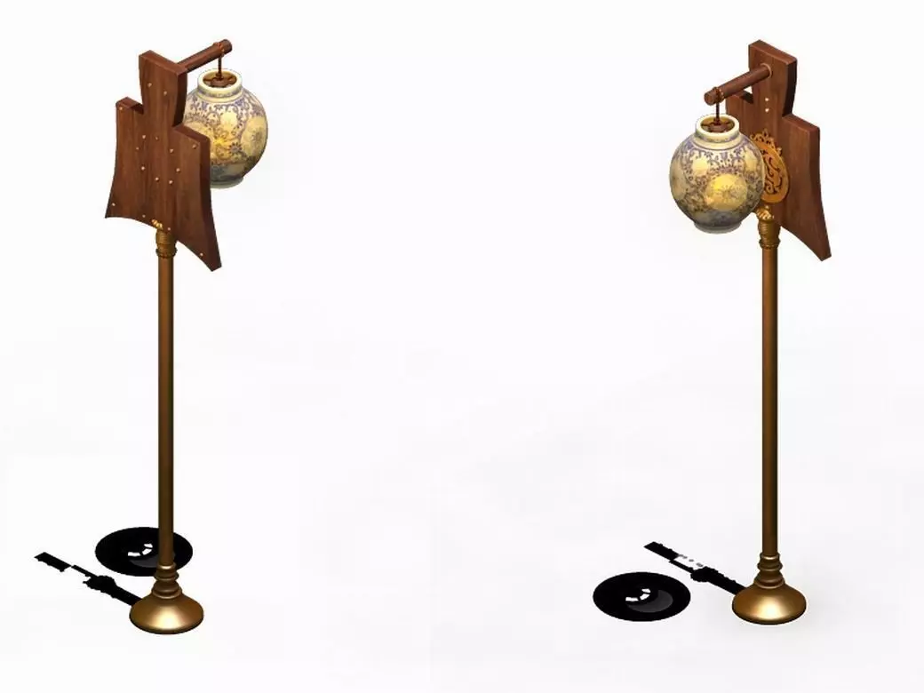 Palace - Accessories - lights 3D model