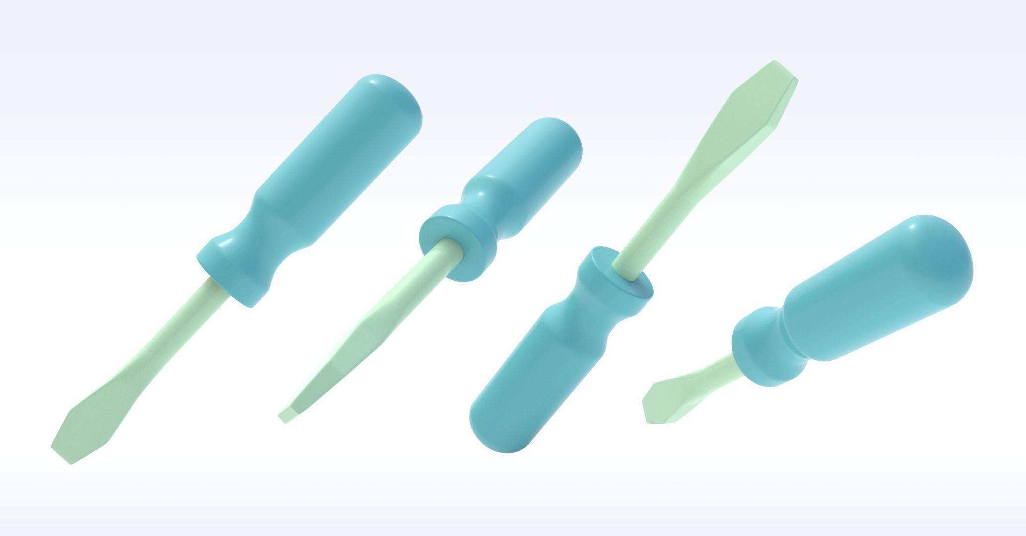 Stylized Cartoon Tool Set 3D model_18