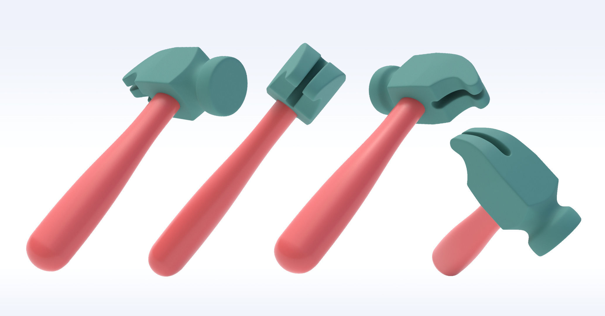 Stylized Cartoon Tool Set 3D model_21