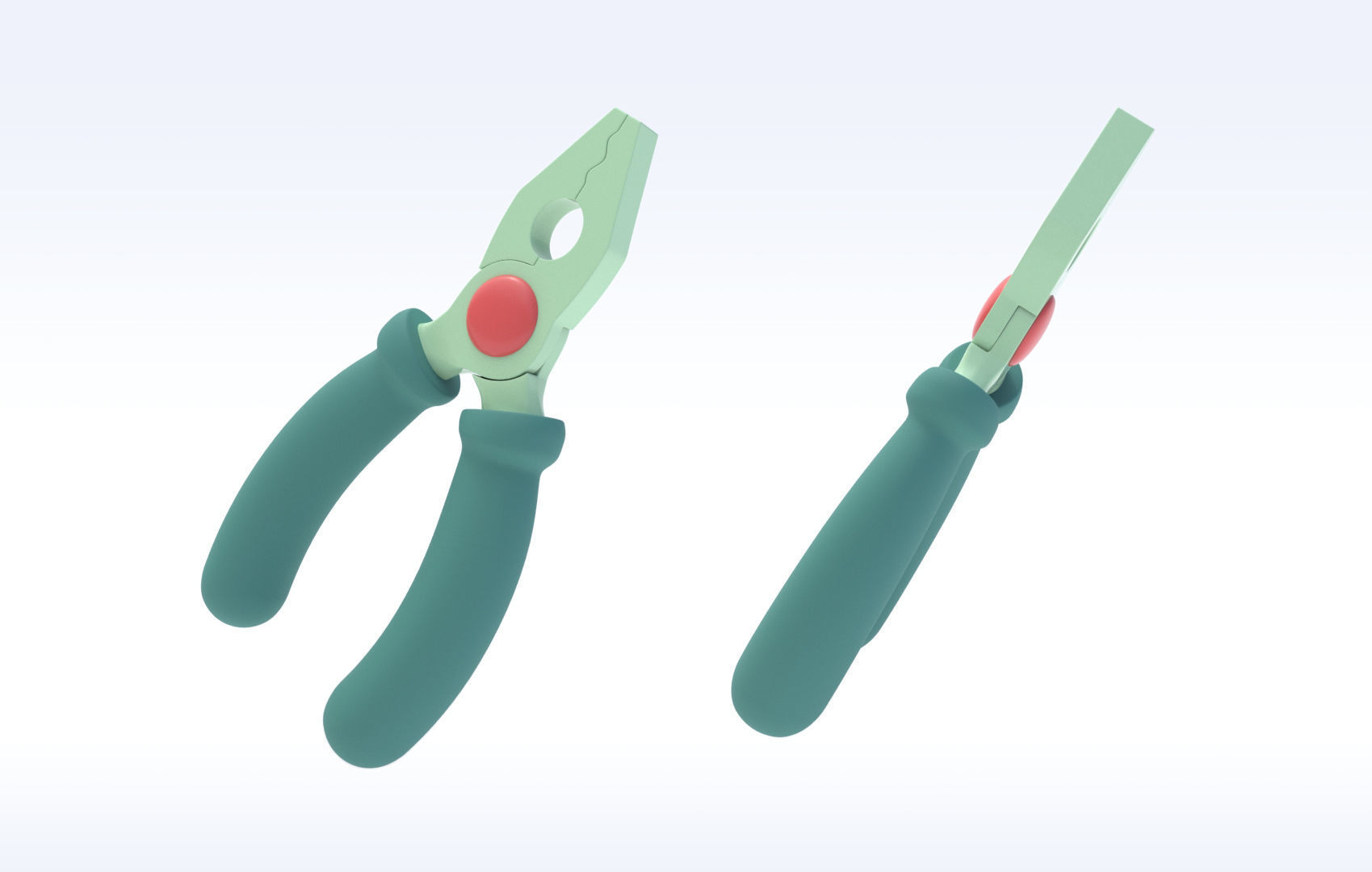 Stylized Cartoon Tool Set 3D model_7