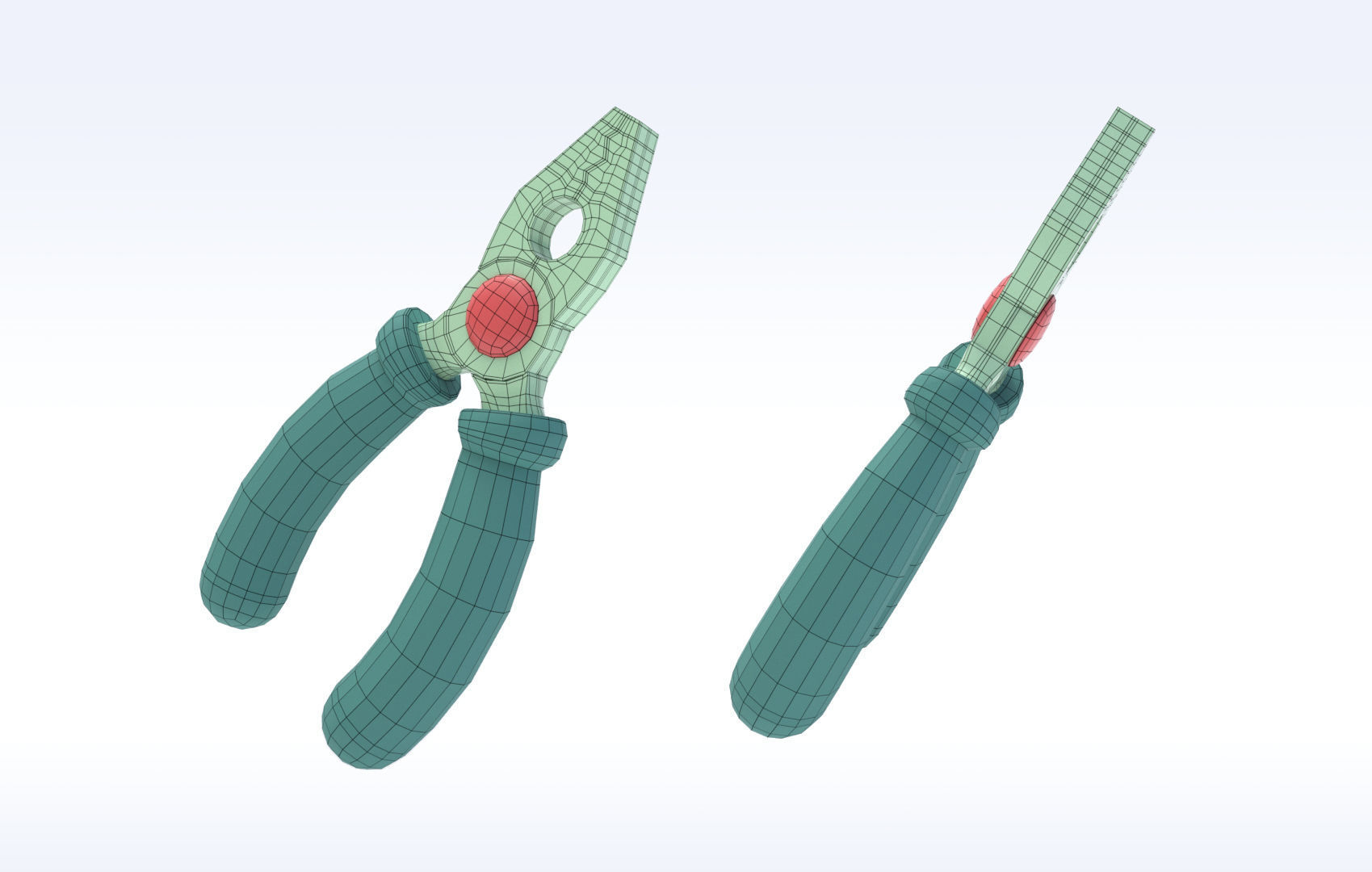 Stylized Cartoon Tool Set 3D model_9