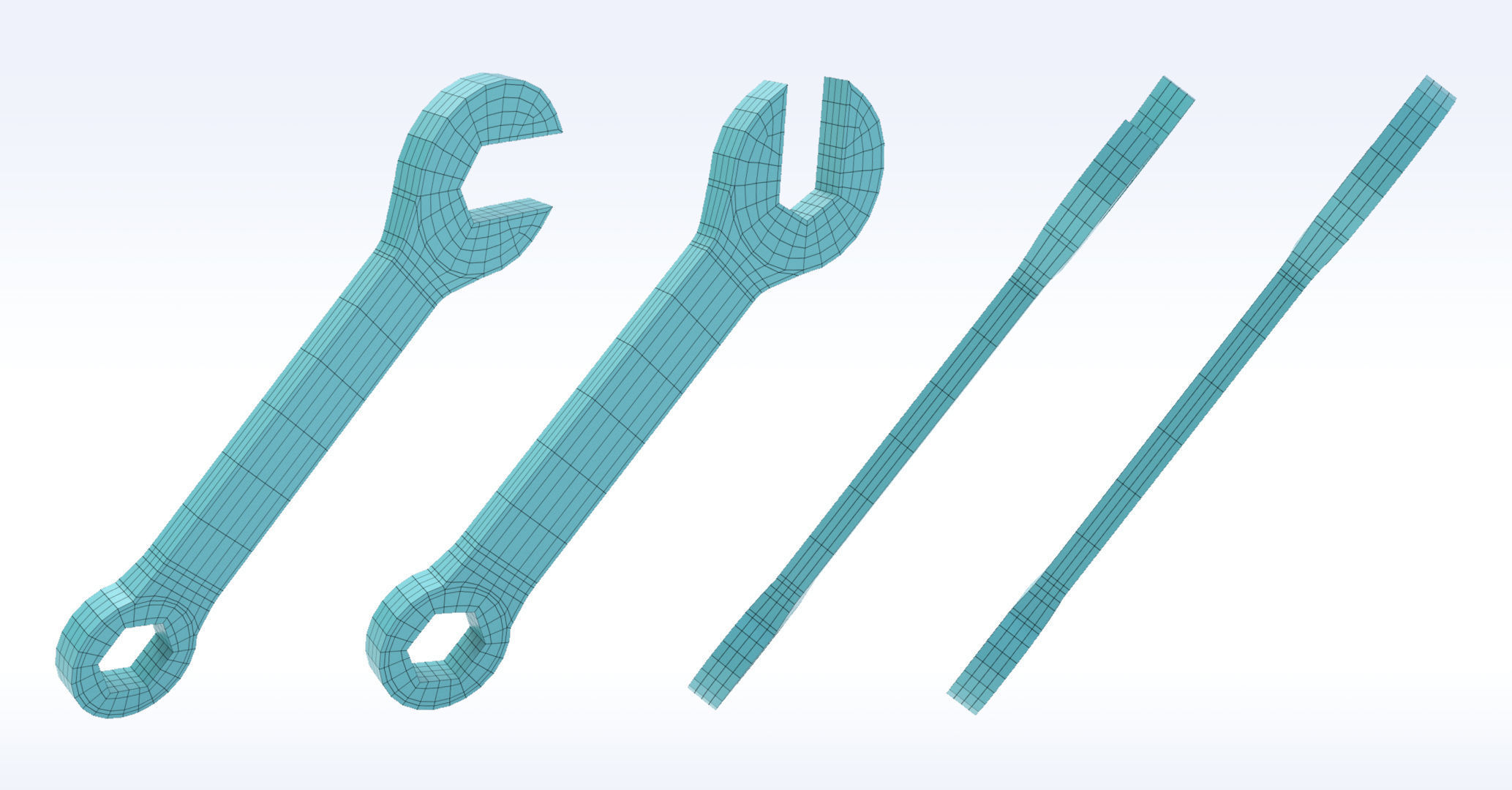 Stylized Cartoon Tool Set 3D model_25