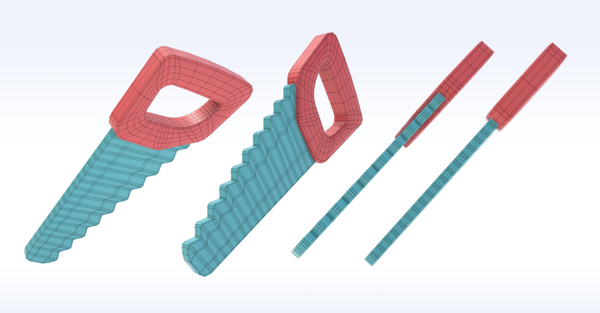 Stylized Cartoon Tool Set 3D model_16