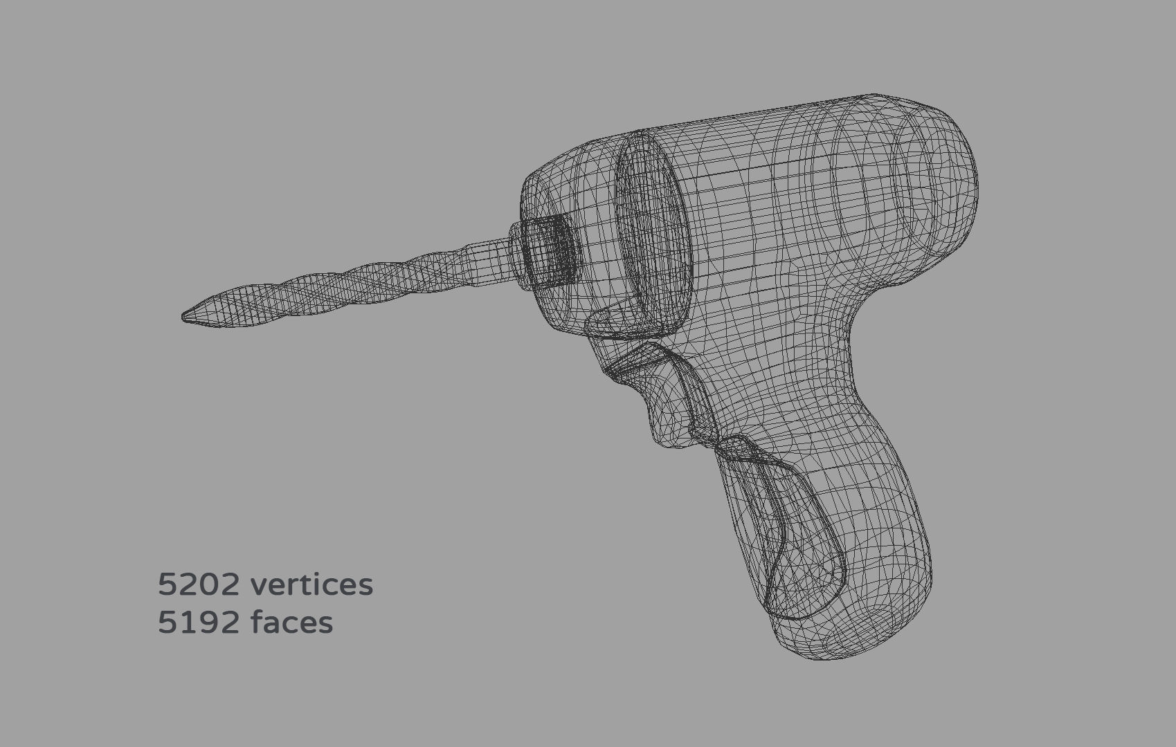 Stylized Cartoon Tool Set 3D model_6