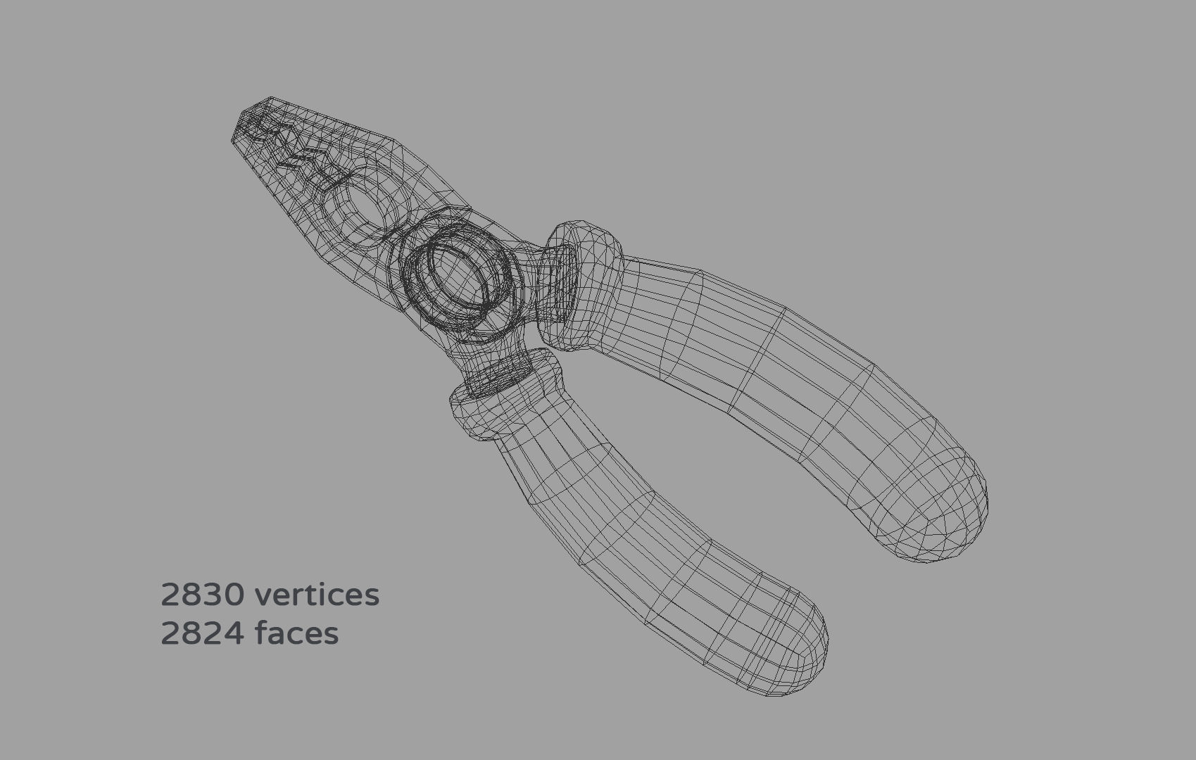 Stylized Cartoon Tool Set 3D model_11