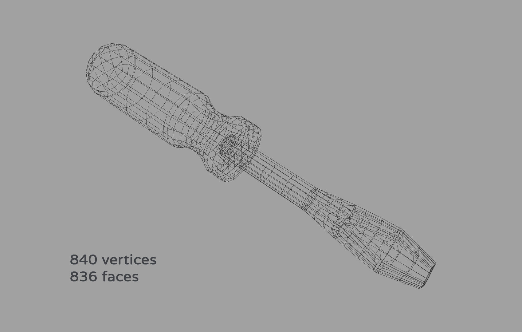 Stylized Cartoon Tool Set 3D model_20