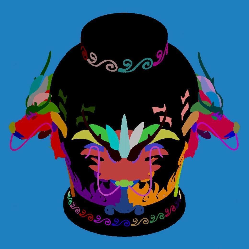 Wine altar 034 3D model_2