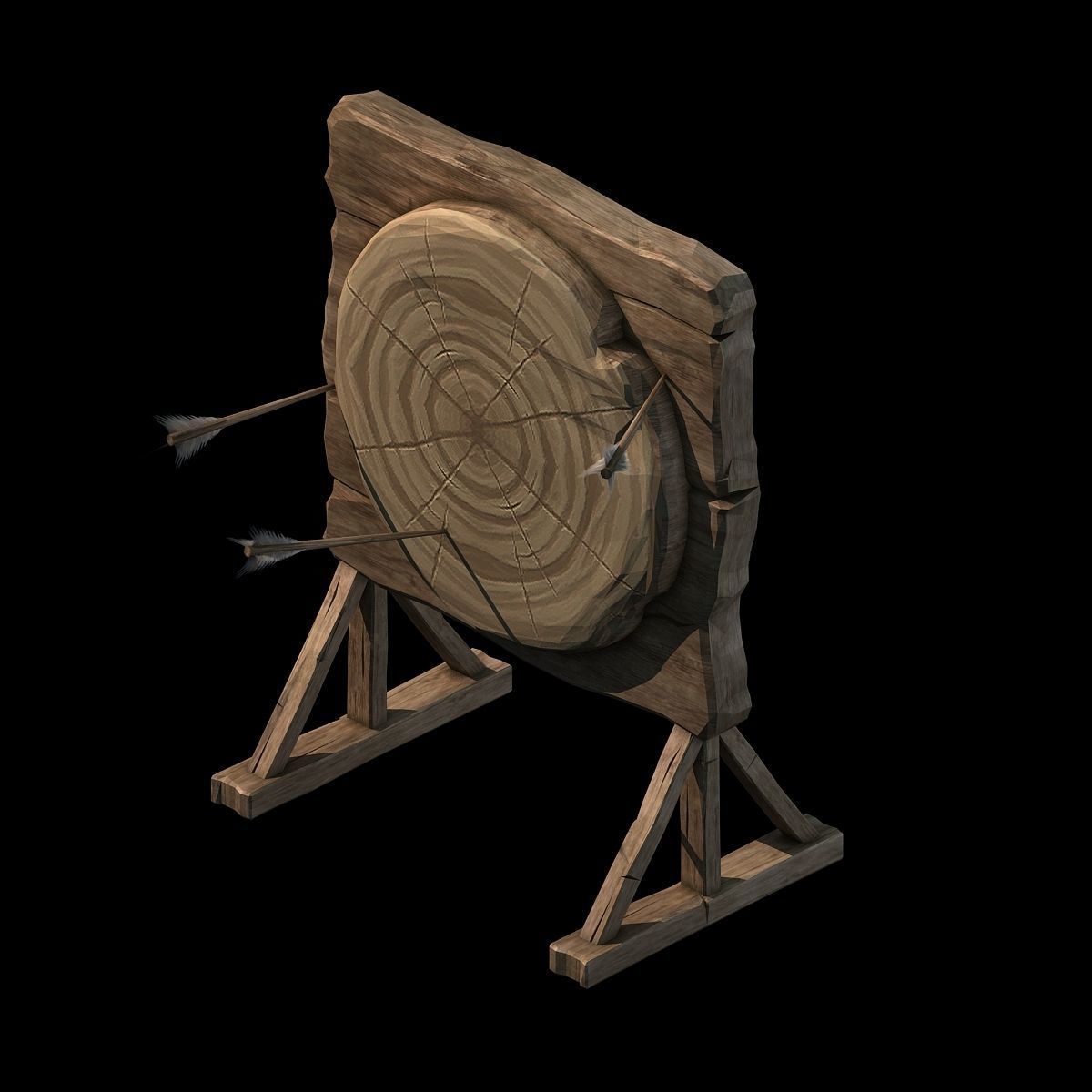 Barracks - Arrows 3D model_1