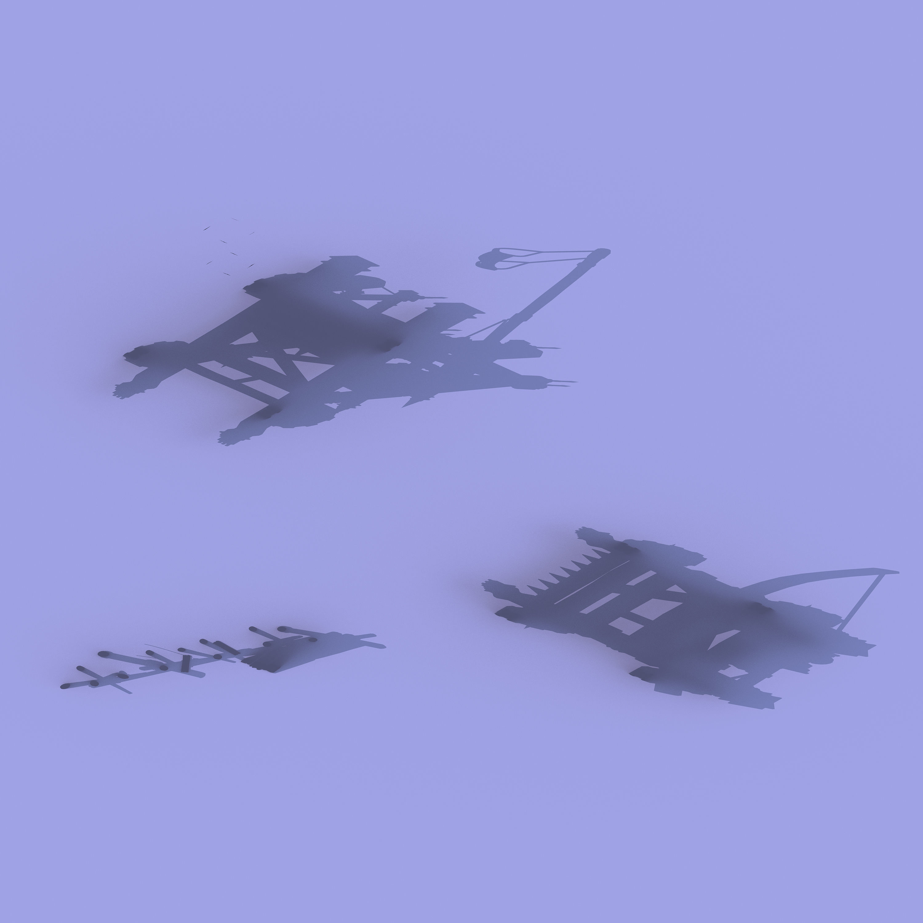 Barracks - catapult 3D model_1