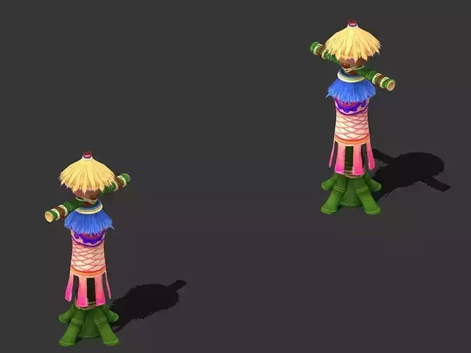 Cartoon World - Scarecrow Flag