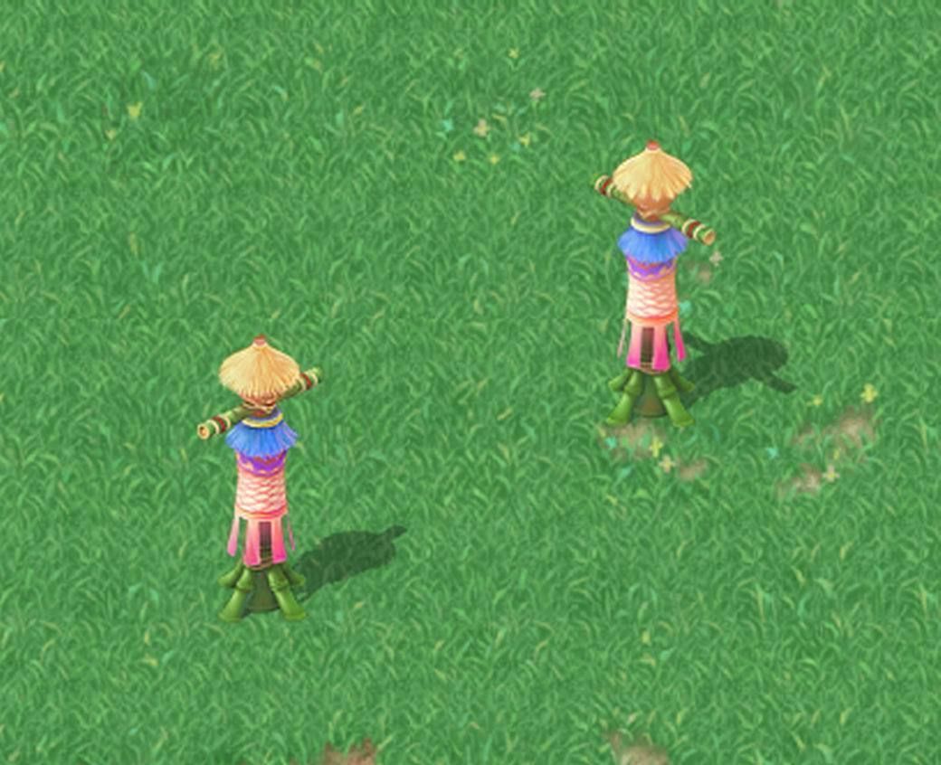 Cartoon World - Scarecrow Flag 3D model_4