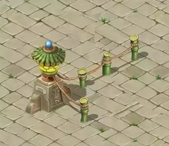 Cartoon world - ears of monkey light