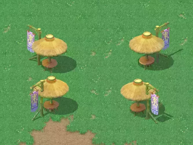 Cartoon world - I love a parasol