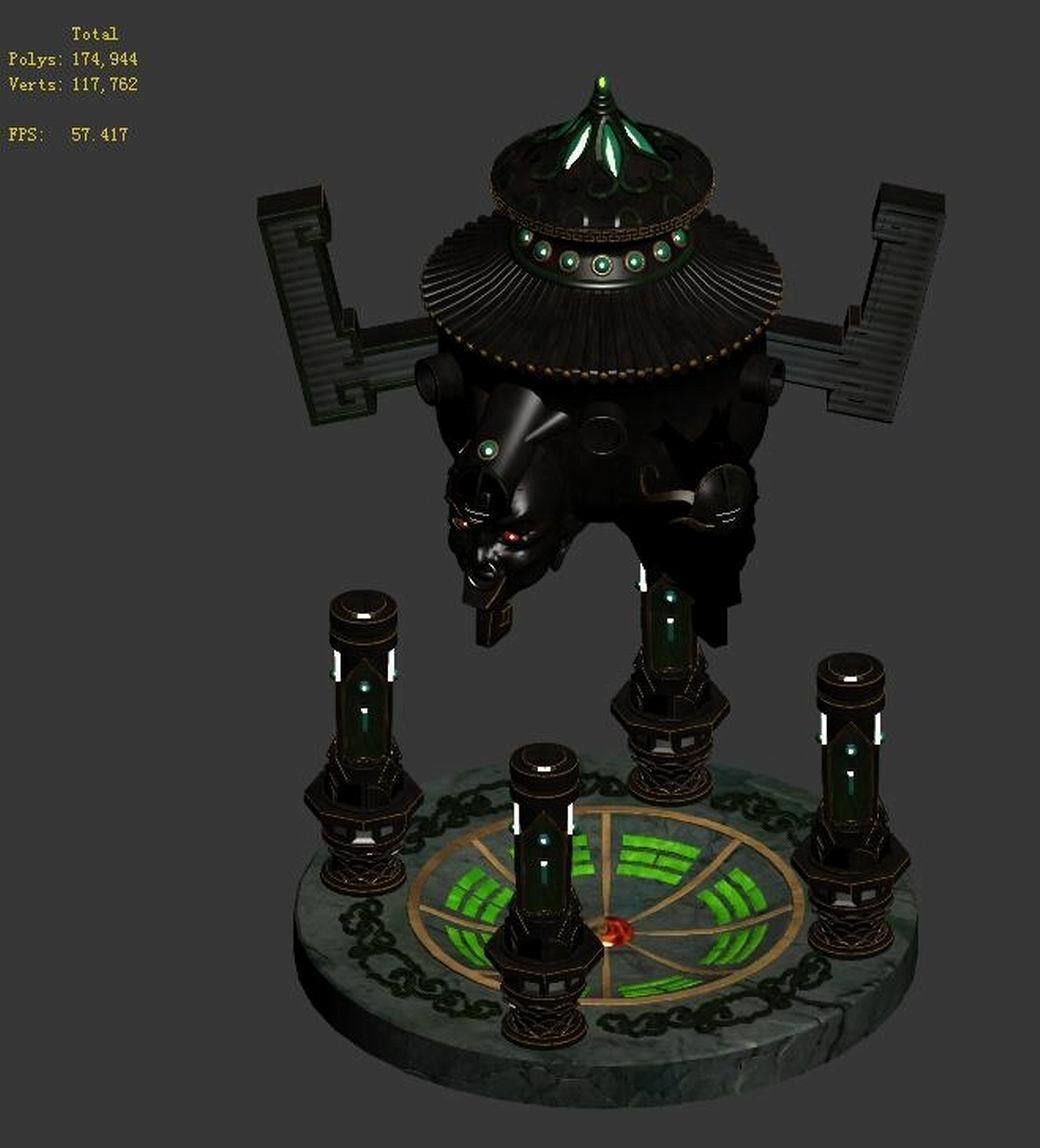 Furnace tripod 03 3D model_1