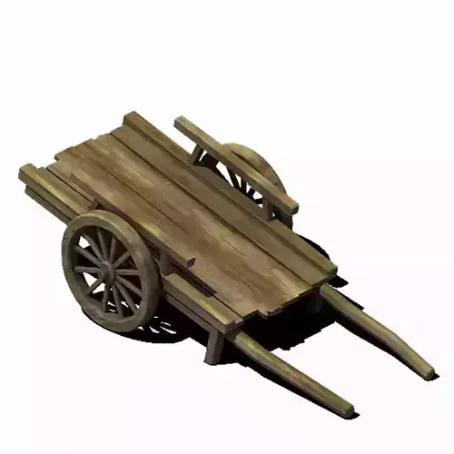 Wooden trolley 032