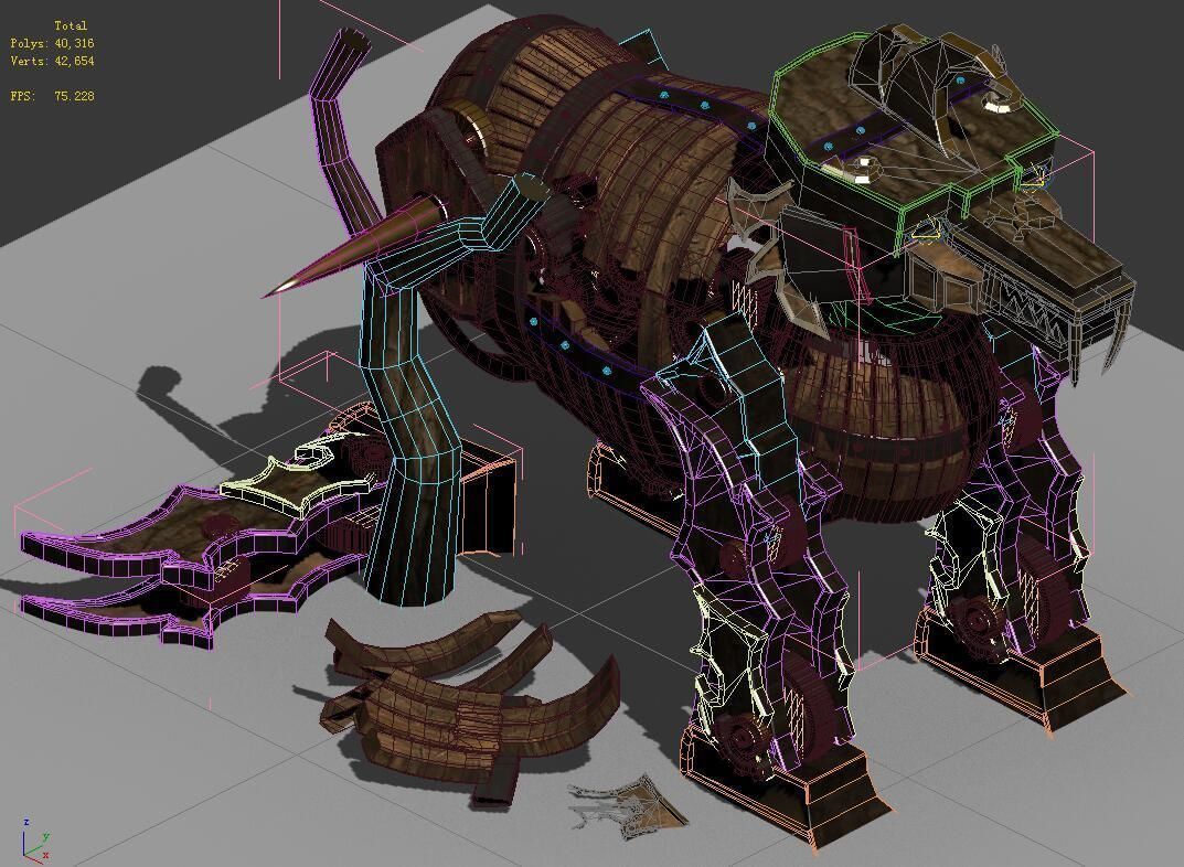 Chiba Square - Puppet Puppet 04 3D model_2