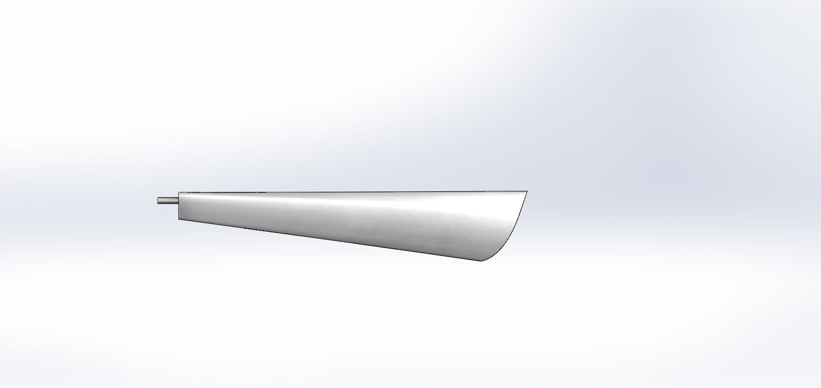 Wings piece of metal 3D print model_2