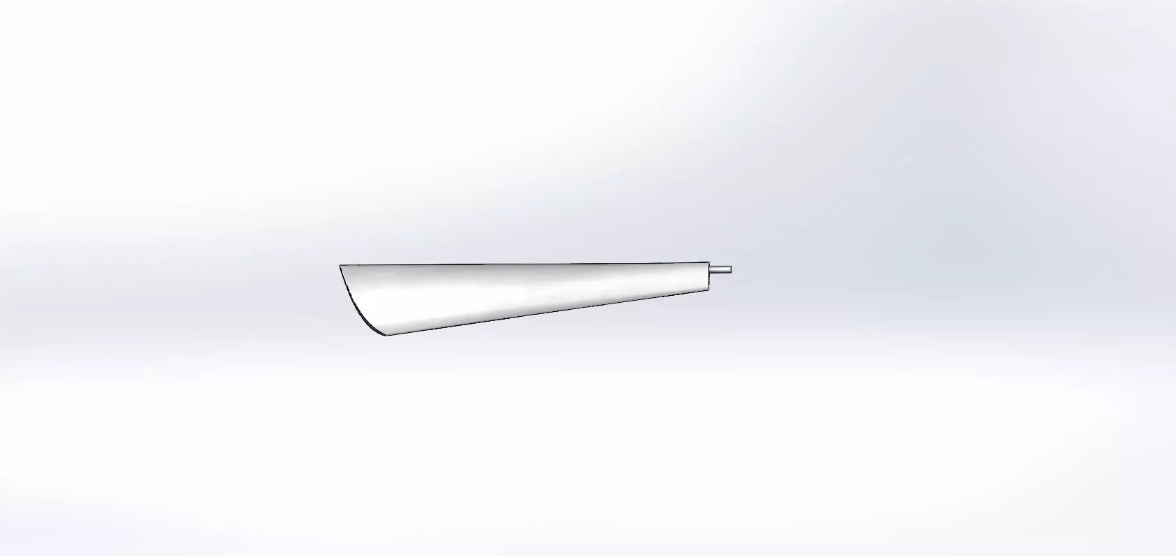 Wings piece of metal 3D print model_0