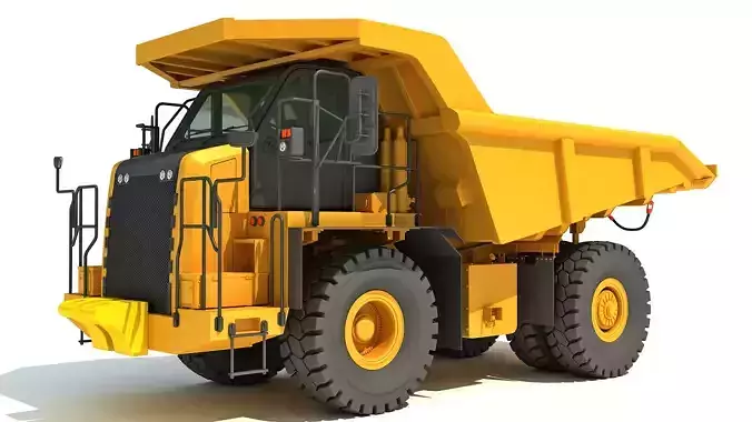Off Highway Mining Dump Truck 3D model