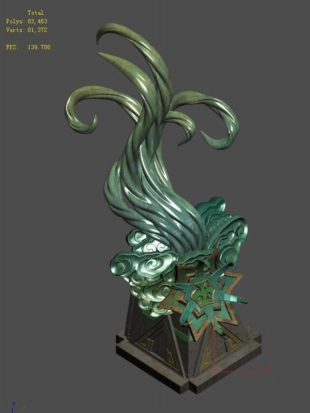 Decoration - jade carving 13 3D model_1