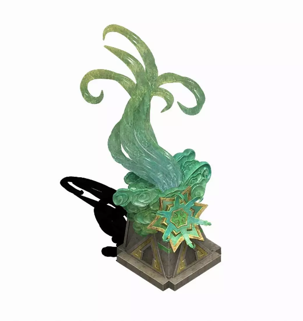 Decoration - jade carving 13 3D model_0