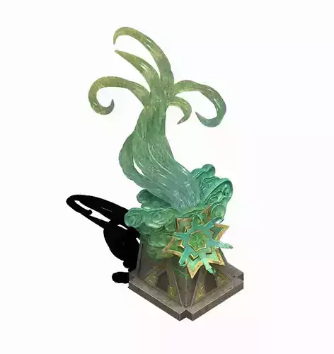 Decoration - jade carving 13 3D model