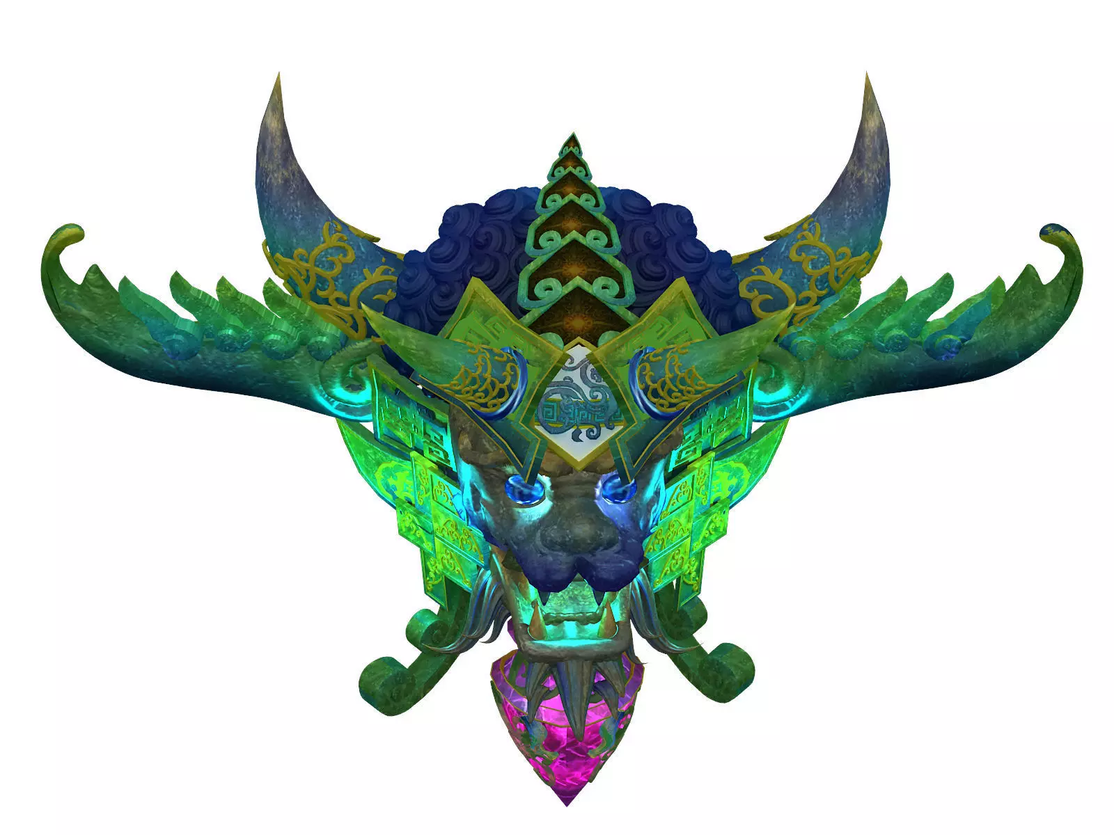 Religious altar - Ngau Tau 3D model_0