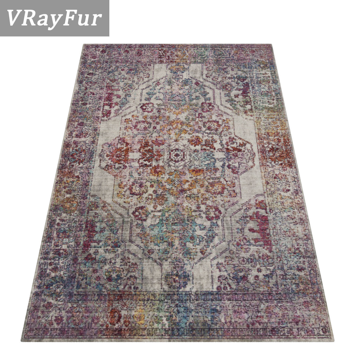 Rug Set 468 3D model_2