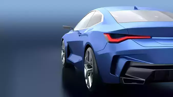 concept coupe 3d model