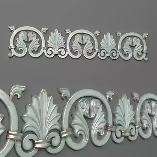 Ornaments-03 decorative border - decorative border 3D print model