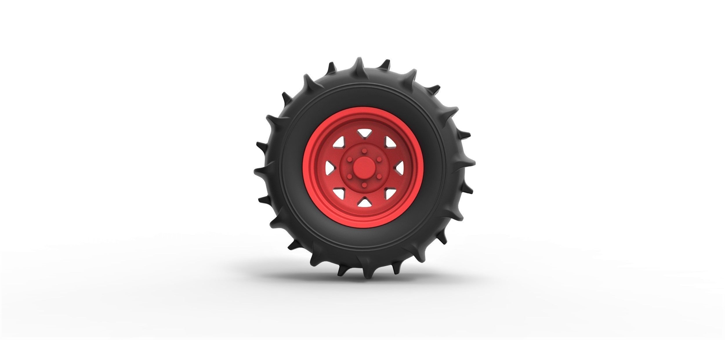  Rear wheel for Dune Buggy 3 3D print model_4