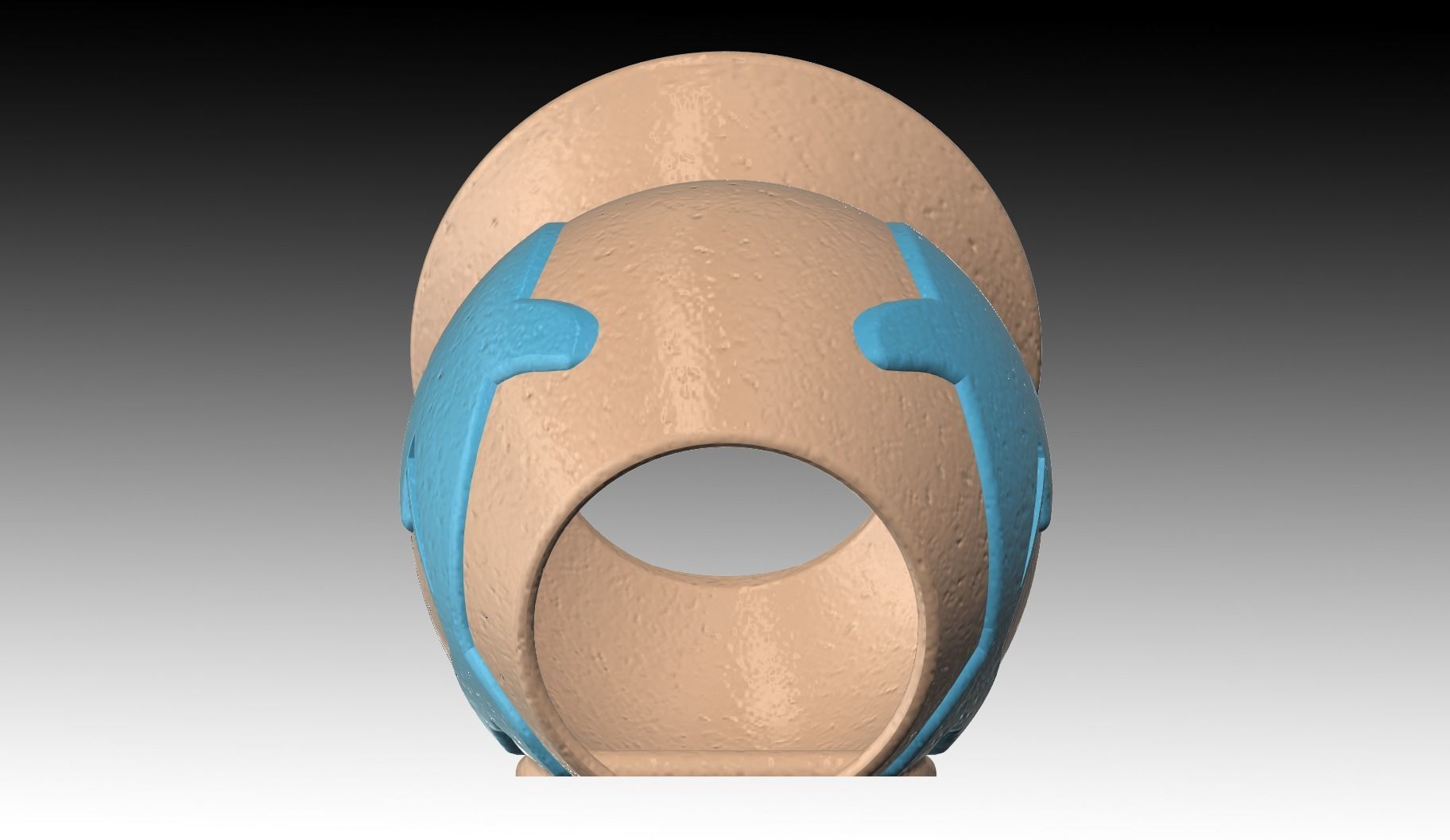 Aquarium-ornaments Octopus-pot  -dolphin- Free 3D print model_2