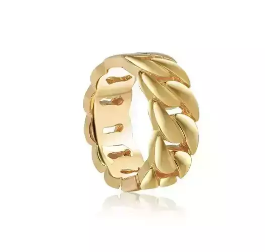Cuba Chain Ring  3D print model