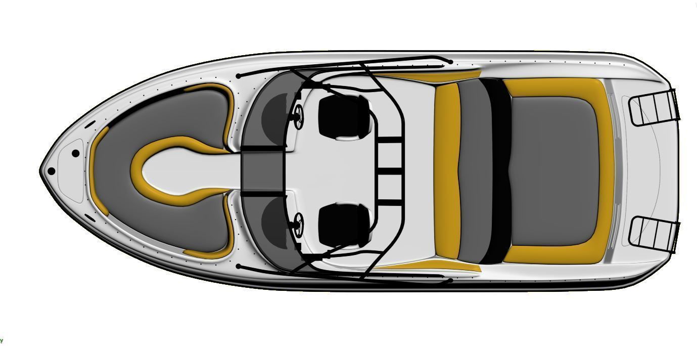 canoe v1 3D model  3D model_1