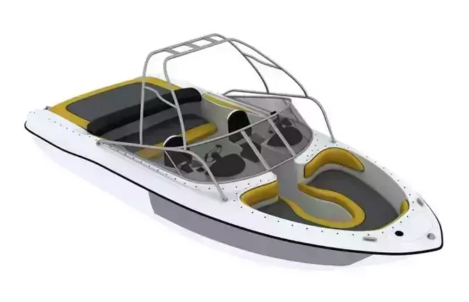 canoe v1 3D model 