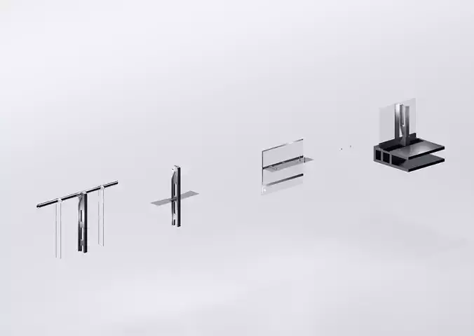 Facade Detail structure of building