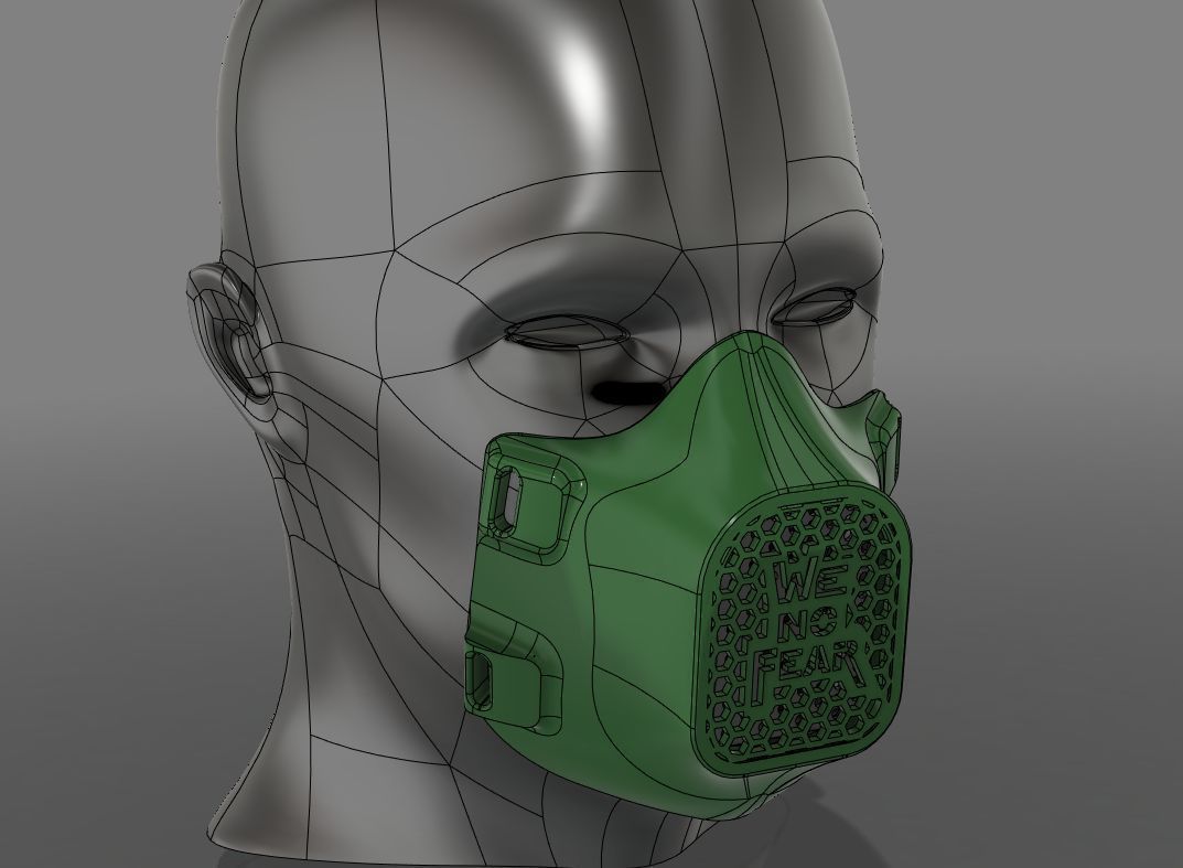 3L Mask free 3D model 3D printable | CGTrader