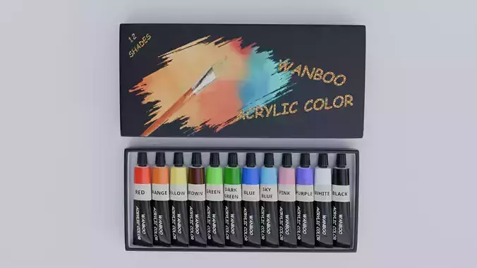Acrylic Paint Set