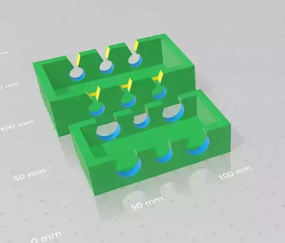3D printable cable management for your office or PC 3D print model
