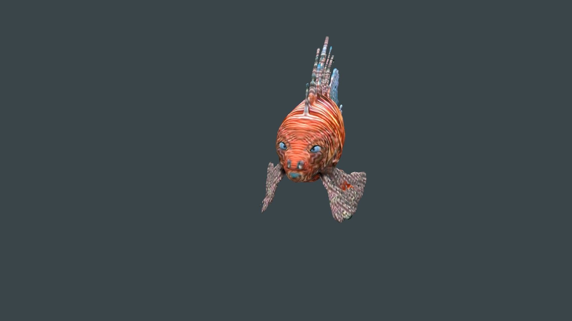 lion fish 3D model_5
