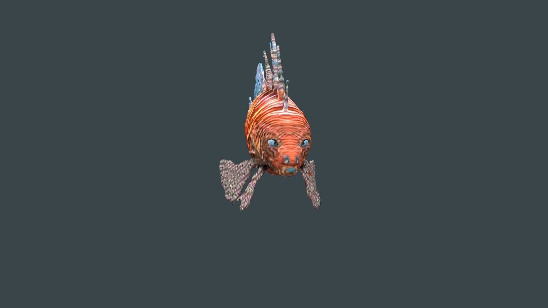 lion fish 3D model_8