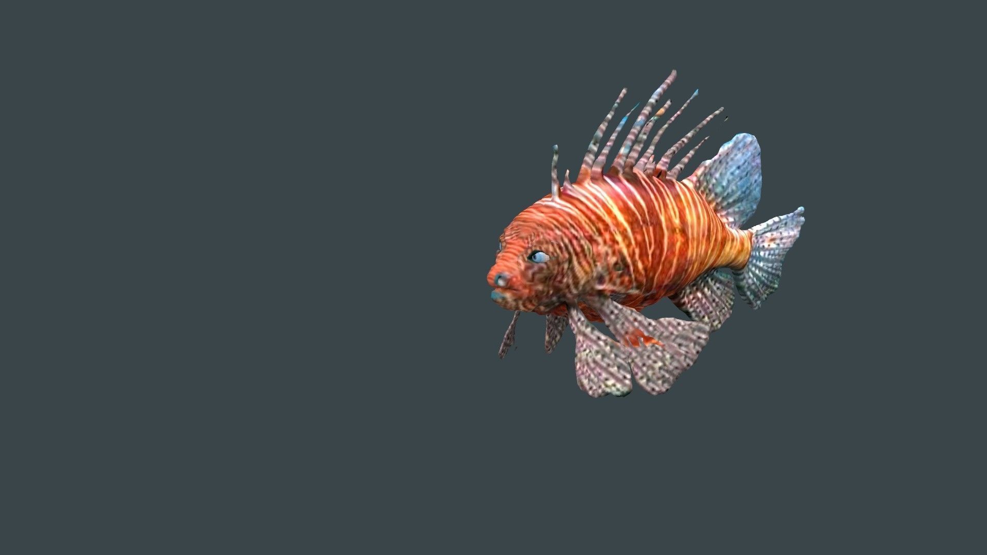 lion fish 3D model_9