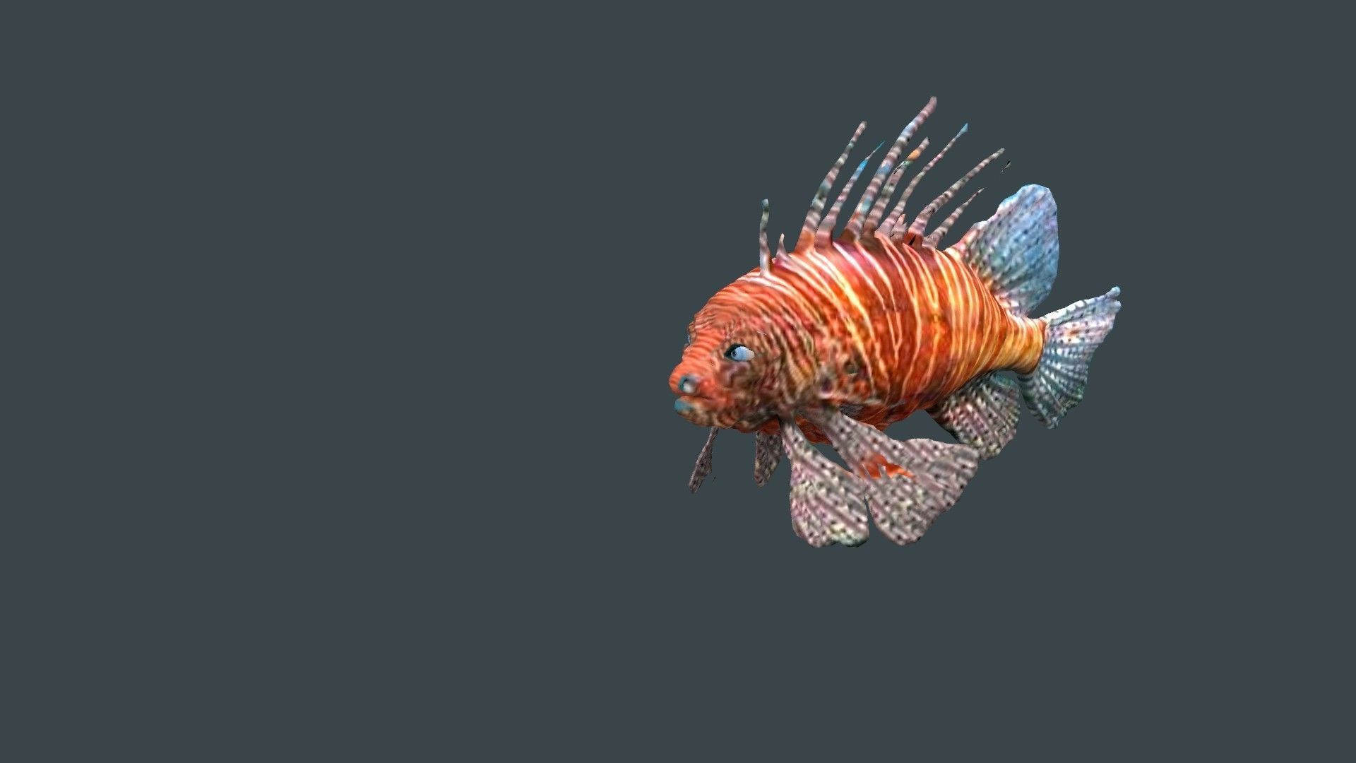lion fish 3D model_15