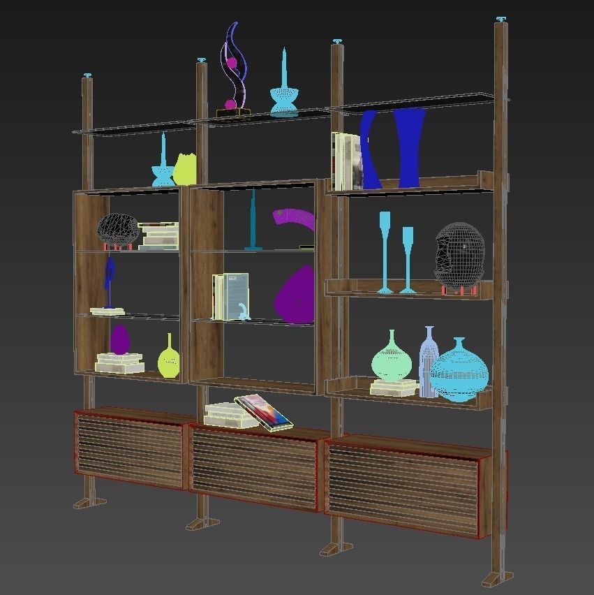 Shelf 3D model 3D model_6
