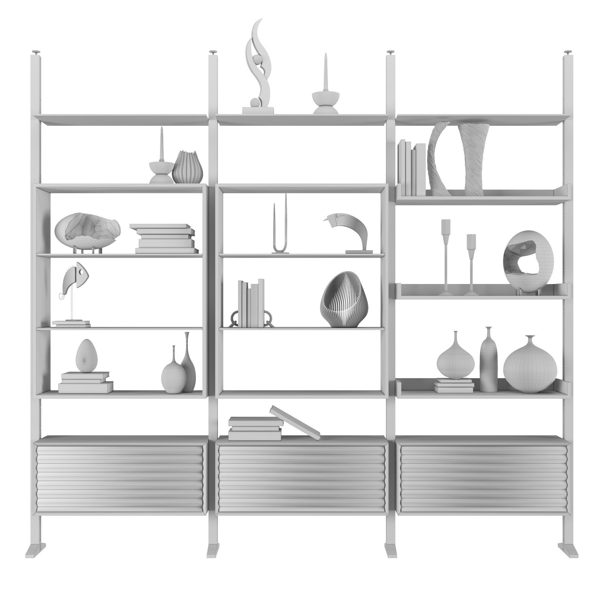 Shelf 3D model 3D model_3